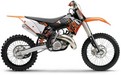 Picture of Recalled 125 SX and 150 SX off-road motorcycle