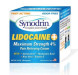 Synodrin Lidocaine Maximum Strength Box