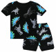 Recalled Tkala Fashion children's pajamas - short sleeves, multi-color dinosaur print