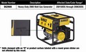 Picture of Recalled Portable Generator