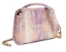 Recalled Mama & Me MINI  handbag in coral/purple python - sold exclusively at Kelly Wynne.com