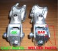 Picture of Good (Cast) and Bad (Welded) Parts