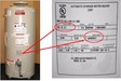 Picture of Recalled Water Heater