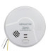 Front of recalled hardwired USI Electric 2-in-1 Photoelectric Smoke & Fire + Carbon Monoxide alarm Model MPC122S with a manufacturing date code of 2017JUN02